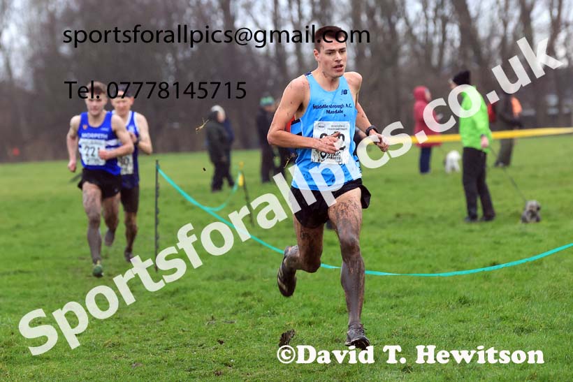 Senior mens 2023 North Eastern Cross Country Champs., Temple Park, South Shields. Photo: David T. Hewitson/Sports for All Pics